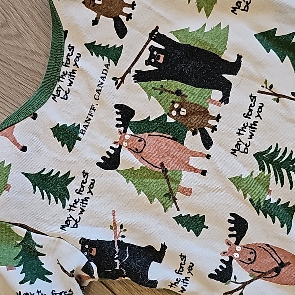 Banff "May The Forest Be With You" Bodysuits, 6-12m - Picture 7 of 8